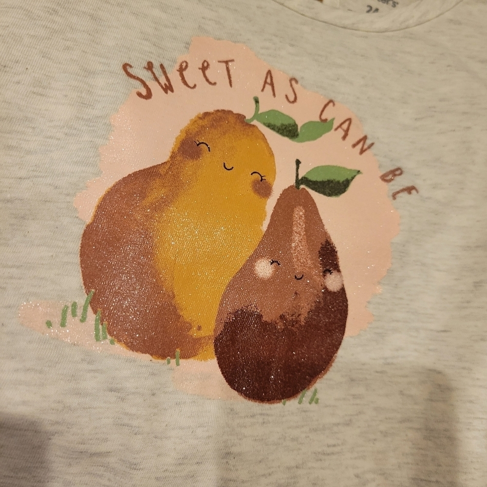 Carter's Baby Sweet As Can Be Outfit Bodysuit Pants Size 24 Months New - Picture 4 of 6